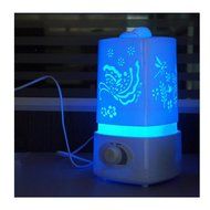 1.5L Aromatherapy diffuser air Ultrasonic humidifier LED Night Light With Carve Design air mist maker for Home... N3