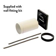 Xpelair DX100HTR Simply Silent 4" Round Extractor Fan | Humidistat/Timer/Kit N8