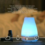 Fire LA 300ml Essential Oil Diffuser for Aromatherapy Ultrasonic Air-Cool Mist Humidifier N9