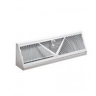 ABBBWH15 Baseboard Register with Sunburst Design 15Inch(Duct Opening N2