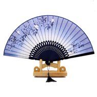 Chinese Folding Pocket Hand Fan (Flower Flying Butterfly) N19