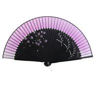 Chinese Folding Pocket Hand Fan (Flower Flying Butterfly) N20