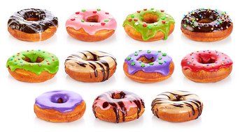 Large Donut Pan Nonstick 6-Cavity Easy to Clear 12.5" 8.5" Size,perfect gift - DarNio Chefmade N4