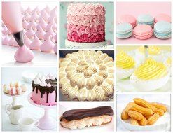 Cupcake Decorating Tip Set by Love2bake - Classic Extra Large Stainless Steel Decorating Tips - Closed Star -... N3