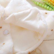 Yaheeda Baby Girl Plush Short Coat Cloak Jacket Outwear Snowsuit Ball Thick Warm Clothes N7