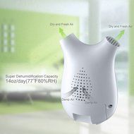 Homasy Portable Ultra-mini Semiconductor Dehumidifier Multi-mode Air Dryer Touch-screen Whisper-quiet Air Purification N7
