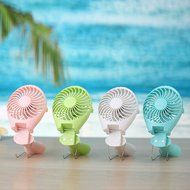 BearsFire&reg; Mermaid Fan Portable Battery Fan USB Mini Foldable Personal Cooling Fans with Umbrella Hanging and... N8