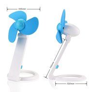 iEGrow USB Mini Personal Fan, Desk Fan, Home Kitchen Fan, Office Fan, Travel Fan with Hand-held Flexible Folding... N15