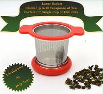 Royal-Tea Tea Infuser with Large Extra Fine Tea Filter for Teapots, Mugs, and Cups. N2
