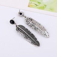New Fashion Women's Bohemian Vintage Feather Dangle Drop Leaves Hanging Earrings N4