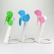 iEGrow USB Mini Personal Fan, Desk Fan, Home Kitchen Fan, Office Fan, Travel Fan with Hand-held Flexible Folding... N18