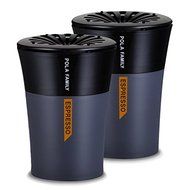 Premium Car Air Freshener [Espresso] Bullsone Pola Family Vogue [Cup Holder Type] [2ea]