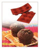 Silikomart Silicone Muffin Pan (6 Muffins)