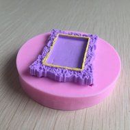 Karen Baking Photo Frame Shape 3D Silicone Cake Mold For Cake Fondant Decorating N5