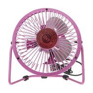 Bao Xin 360 Degrees Rotating USB Powered Tabletop Fan Mini Metal Electric Fan for Summer, Work, Office, Pc, Notebook... N34