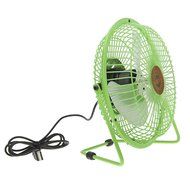 Bao Xin 360 Degrees Rotating USB Powered Tabletop Fan Mini Metal Electric Fan for Summer, Work, Office, Pc, Notebook... N35