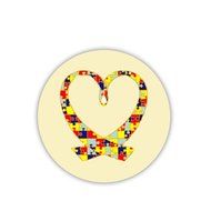 Generic Printing Autism Cup Coaster Mdf Material Differently N2