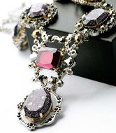 Worldwide Mall New Styles Statement Necklace 2015 Fashion Turkish Jewelry Elegant Resin Stone Plant Pendant Luxury... N5