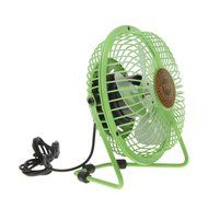 Bao Xin 360 Degrees Rotating USB Powered Tabletop Fan Mini Metal Electric Fan for Summer, Work, Office, Pc, Notebook... N40