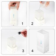 Essential Oil Diffuser, Aidodo Multi-function Mist Aromatherapy Diffuser with Color Changing LED Light for Home... N4