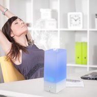 Essential Oil Diffuser, Aidodo Multi-function Mist Aromatherapy Diffuser with Color Changing LED Light for Home... N6