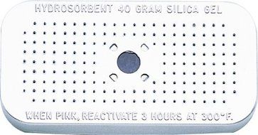 2 - Silica Gel - Hydrosorbent 40 Gram Canisters Desiccant Dehumidifying Drying Unit N2