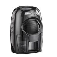 VonHaus Compact Mini Portable Black Air Dehumidifier - Ideal for Small Rooms and Spaces N3