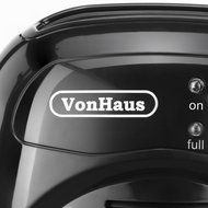 VonHaus Compact Mini Portable Black Air Dehumidifier - Ideal for Small Rooms and Spaces N5