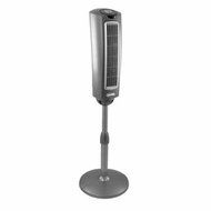 Pedestal Fan with Remote Control, 3 Powerful Speeds, 52'', Silver N3