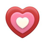 SpinningLeaf Layered Heart Sandwich Cookie Mold
