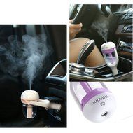 Nanum Car Air Humidifier Charger Port Mini Travel Portable Mist Aroma Diffuser Purifier Freshener Aromatherapy... N4