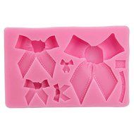 Let&#039;S Diy Big Bowknot Shape Candy Jello 3D Silicone Mold Cake Decorator Tools Soap Mold N2