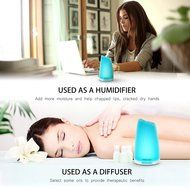 Scenic 100ml Essential Oil Diffuser Humidifier, Aromatherapy Diffuser with 7 Color Lights&#65292;4-6 Hours Working Time... N4