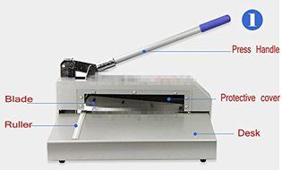 WunTai 53x33x30cm Aluminum Sheet Cutter Heavy Duty PCB Board Polymer Plate Metal Steel Sheet Cutting Machine Shear... N2