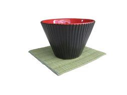 Mini Tatami Coasters 4 pieces (4" x 4") with high grade Japanese paper (tcw4f)