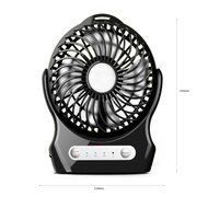 USB Fan/Portable Fan/Personal Fan,eBerry&reg; Mini Handheld Cooling Fan,Electric Desktop Fan with 3 Speeds,Rechargeable... N3