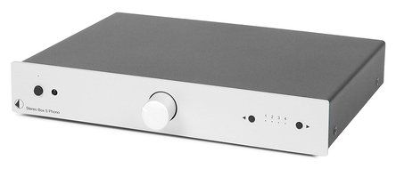 Pro-Ject Stereo Box S Phono Audiophile Receiver, Silver