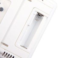 Ticent Digital Indoor Thermometer Hygrometer Humidity Monitor with Alarm Clock and Date N7