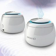 80ML Mini Air Cool Portable Mist Humidifier with USB Cable for Office,Room,Baby - White