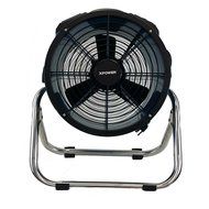 XPOWER X-34ASR Variable Speed Sealed Motor Industrial Axial Air Mover Fan with Built-In Power Outlets &amp; Stainless... N4