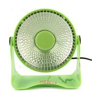 FTXJ Portable Mini Space Heater Safety Winter Desktop Electric Heating Fan (Yellow) N5