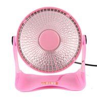 FTXJ Portable Mini Space Heater Safety Winter Desktop Electric Heating Fan (Yellow) N6