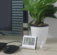 MDW Indoor temperature and humidity, Outdoor temperature ,with Temperature Probe N4