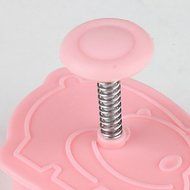 Y&amp;XL&amp;H Fondant Cake DIY Decorating 3D Plunger Cutter Tools Frog Bee Butterfly Beetle Theme (Random Color, 4-Pack)