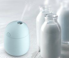 Bluelasers 120ml Mini Cool Mist Humidifier Portable USB Ultrasonic Humidifier with Waterless Auto Shut-off Function...