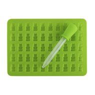 Gummy Bears Molds, Newcomdigi Silicone Gummy Bears Molds 50 Mini Gummy Candy Bears or Healthy Sugar Free Gummy...