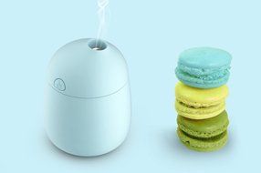 Bluelasers 120ml Mini Cool Mist Humidifier Portable USB Ultrasonic Humidifier with Waterless Auto Shut-off Function... N2