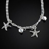 Sexy Women Starfish Ankle Chain Anklet Bracelet Foot Jewelry Sandal Beach Chain N2