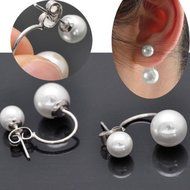 Fashion Pearl Crystal Rhinestone Gold/Silver Plated Earring Ear Stud Jewelry N8