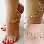 Women Sexy Crystal Anklet Ankle Bracelet Barefoot Sandal Beach Foot Jewelry Gift N13